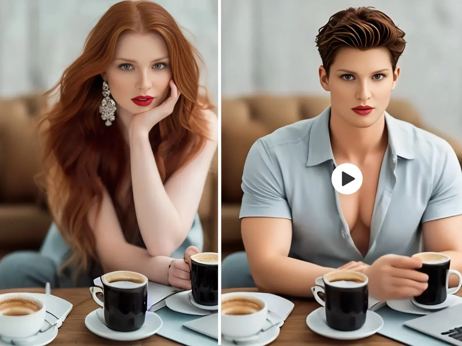 AI Gender Swap Effect
