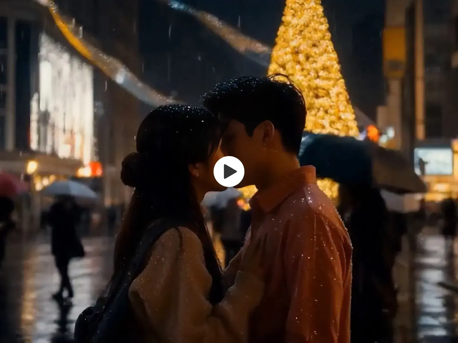 AI Rain Kiss Video generator
